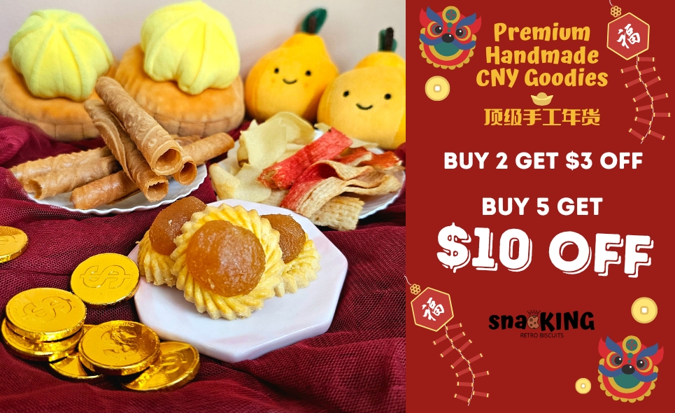 [SnacKING] Premium Handmade CNY Goodies